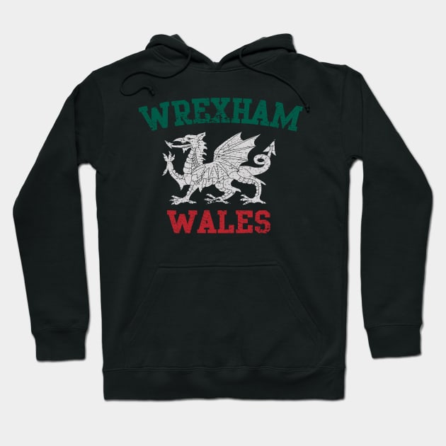 wrexham wales Hoodie by guilhermedamatta